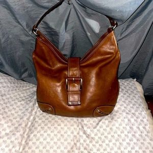 Michael kors leather shoulder bag